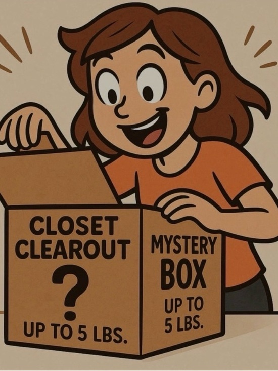 Private Label Accessories - Mystery Box! You will love your Mystery fashion contents up to five pounds!